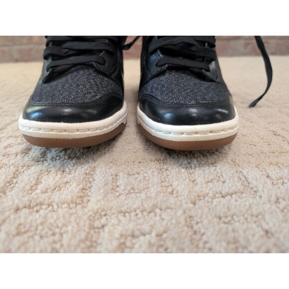 Nike Dunk Sky Hi Essential Wedge Heel Sneakers 644877-03 - Picture 5 of 9